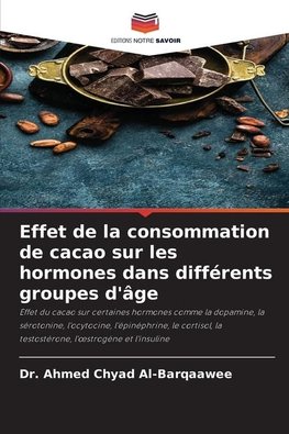 Effet de la consommation de cacao sur les hormones dans différents groupes d'âge