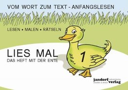 Lies mal 1 - Das Heft mit der Ente. Großbuchstaben