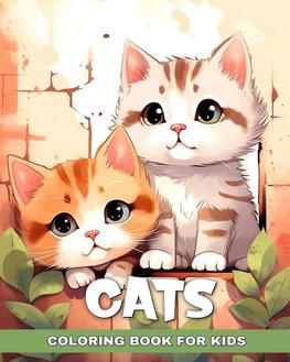 Cats Coloring Book for Kids