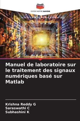 Manuel de laboratoire sur le traitement des signaux numériques basé sur Matlab