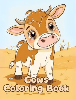 Cows Coloring Book