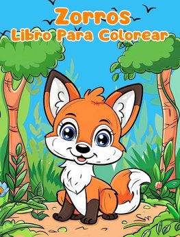 Libro Para Colorear de Zorros