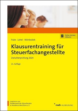 Klausurentraining für Steuerfachangestellte