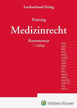 Medizinrecht - Kommentar