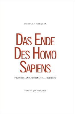 'DAS ENDE DES HOMO SAPIENS' unter Beifügung von 'POLITISCH_UND_PERSÖNLICH'