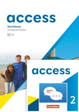 Access Band 2: 6. Schuljahr. Workbook mit digitalen Medien - plus Zugangscode zu interaktivem Kompetenztraining in ChatClass