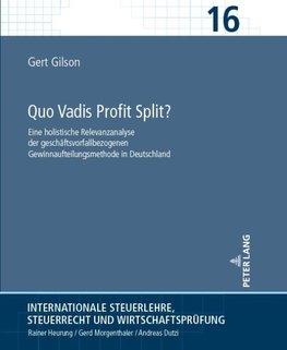 Quo Vadis Profit Split?