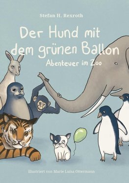 Der Hund mit dem grünen Ballon