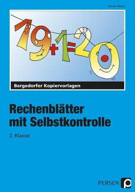 Rechenblätter mit Selbstkontrolle. 2. Schuljahr