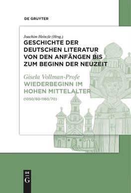 Wiederbeginn volkssprachiger Schriftlichkeit im hohen Mittelalter