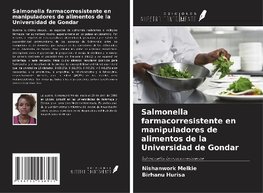 Salmonella farmacorresistente en manipuladores de alimentos de la Universidad de Gondar