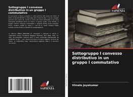 Sottogruppo l convesso distributivo in un gruppo l commutativo