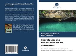 Auswirkungen des Klimawandels auf das Grundwasser