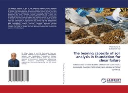 The bearing capacity of soil analysis in foundation for shear failure