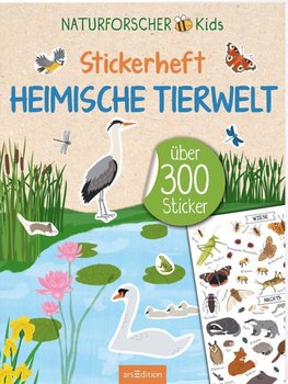 Naturforscher-Kids - Stickerheft Heimische Tierwelt