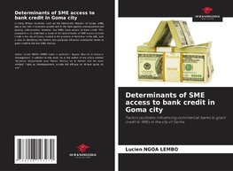 Determinants of SME access to bank credit in Goma city