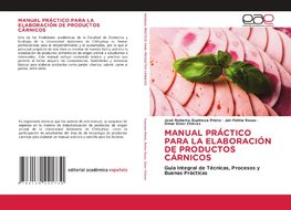 MANUAL PRÁCTICO PARA LA ELABORACIÓN DE PRODUCTOS CÁRNICOS