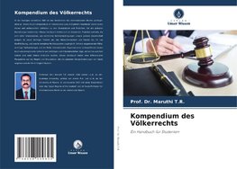 Kompendium des Völkerrechts