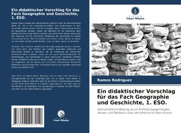 Ein didaktischer Vorschlag für das Fach Geographie und Geschichte, 1. ESO.