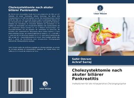 Cholezystektomie nach akuter biliärer Pankreatitis