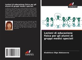 Lezioni di educazione fisica per gli alunni di gruppi medici speciali