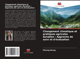 Changement climatique et pratiques agricoles durables : Approche de suivi et d'évaluation