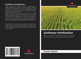 Sunflower fertilization