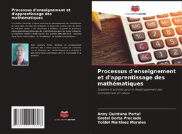 Processus d'enseignement et d'apprentissage des mathématiques