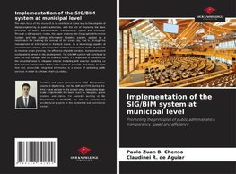 Implementation of the SIG/BIM system at municipal level