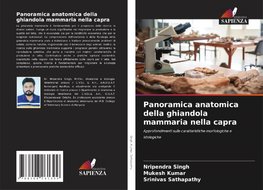 Panoramica anatomica della ghiandola mammaria nella capra