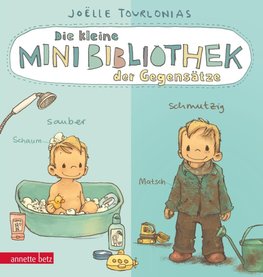 Die kleine Mini-Bibliothek der Gegensätze - Ein Pappbilderbuch über Gegensätze (Die Mini-Bibliothek der Wörter)