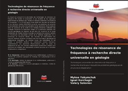 Technologies de résonance de fréquence à recherche directe universelle en géologie