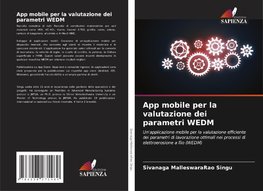 App mobile per la valutazione dei parametri WEDM