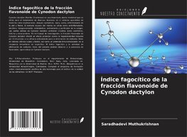 Índice fagocítico de la fracción flavonoide de Cynodon dactylon