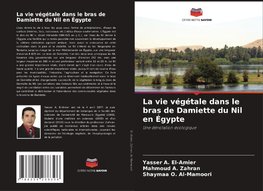 La vie végétale dans le bras de Damiette du Nil en Égypte