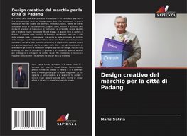 Design creativo del marchio per la città di Padang