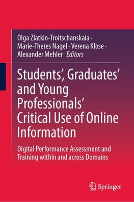 Students¿, Graduates¿ and Young Professionals¿ Critical Use of Online Information