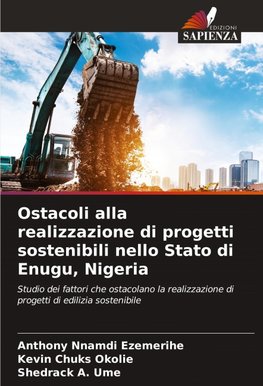 Ostacoli alla realizzazione di progetti sostenibili nello Stato di Enugu, Nigeria