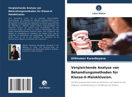 Vergleichende Analyse von Behandlungsmethoden für Klasse-II-Malokklusion.