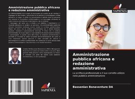 Amministrazione pubblica africana e redazione amministrativa