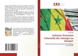 Inclusion financière informelle des ménages au Sénégal: