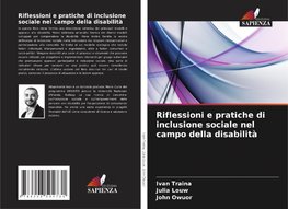 Riflessioni e pratiche di inclusione sociale nel campo della disabilità