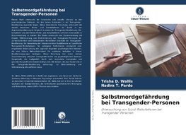 Selbstmordgefährdung bei Transgender-Personen