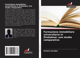 Formazione immobiliare universitaria in Zimbabwe: uno studio comparativo