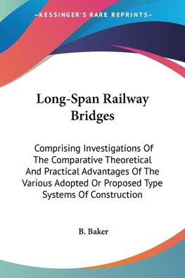 Long-Span Railway Bridges