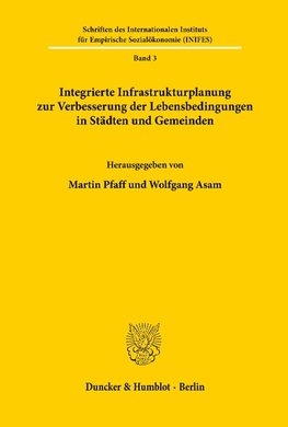 Integrierte Infrastrukturplanung zur Verbesserung der Lebensbedingungen in Städten und Gemeinden.