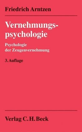 Vernehmungspsychologie