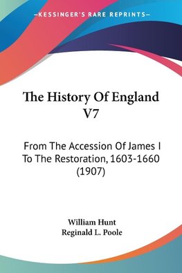 The History Of England V7