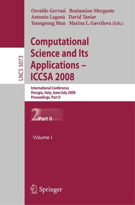 Computational Science and Its Applications - ICCSA 2008