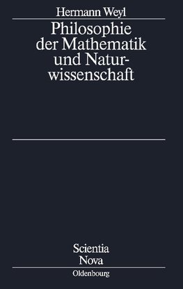 Philosophie der Mathematik und Naturwissenschaft